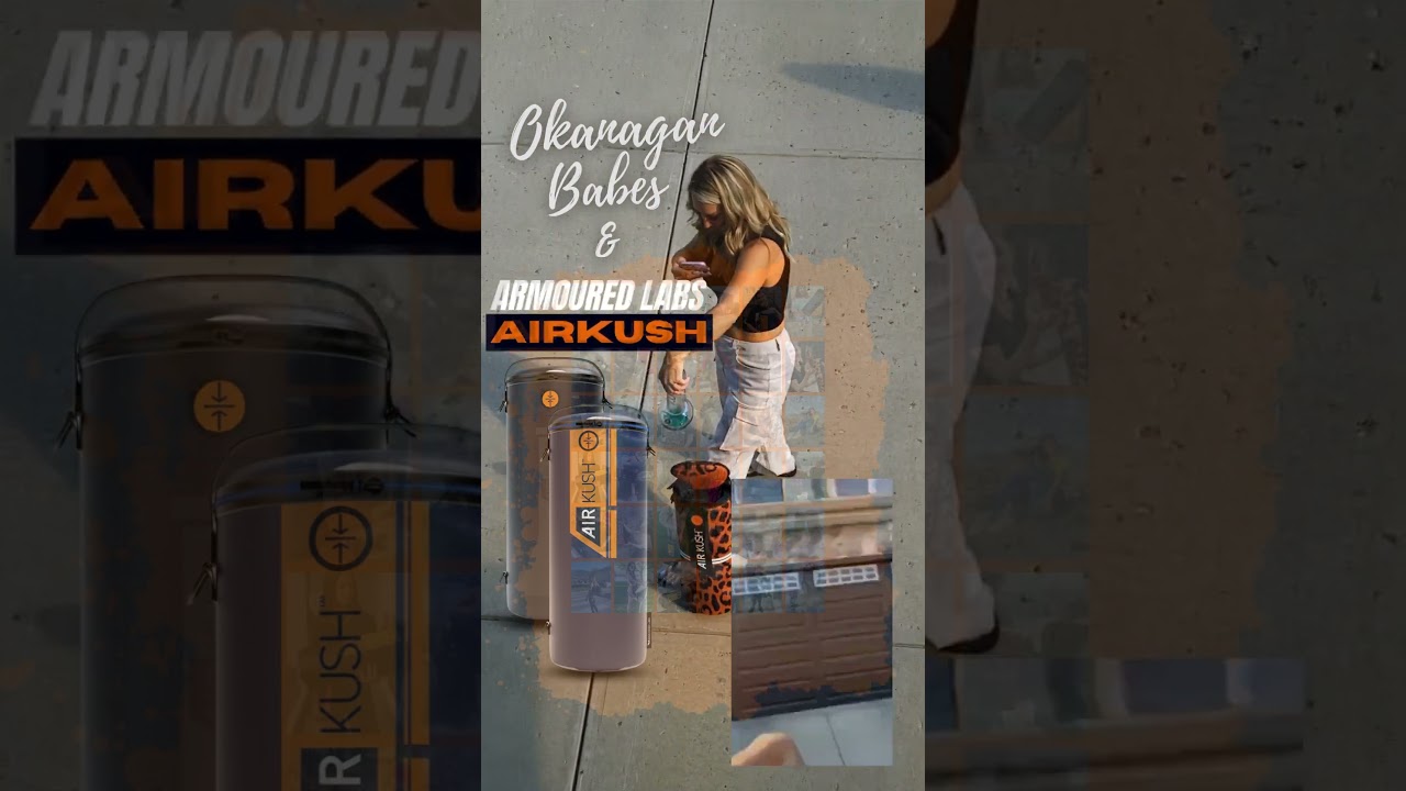 AIRKUSH and Okanagan Babes, join forces to unveil the Ultimate 2-in-1 Glassware Lifestyle Bag