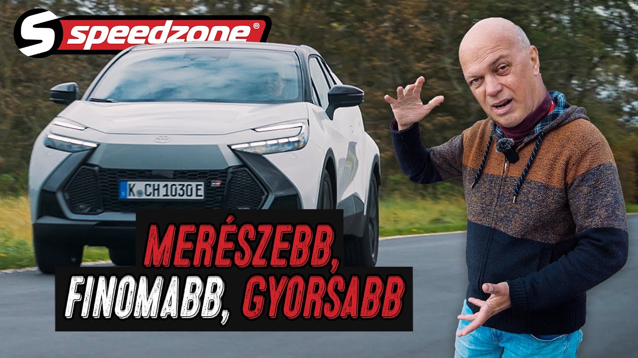 Toyota CH-R (2024): Merészebb, finomabb, gyorsabb - Speedzone teszt