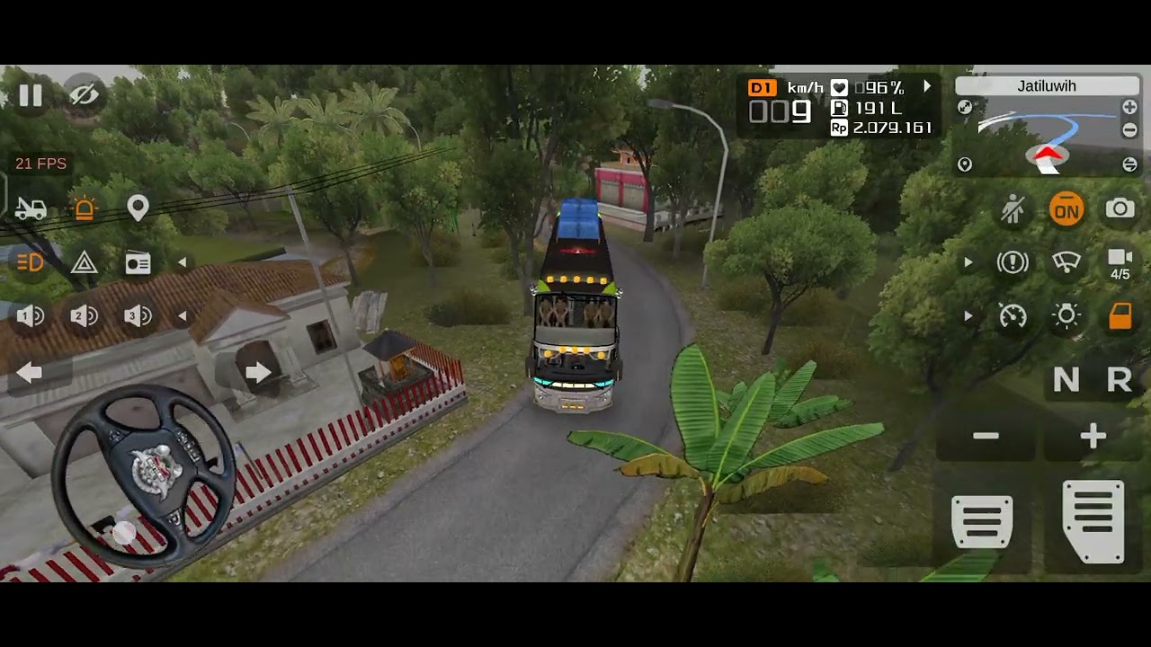 Bus indonesia simulator Gujarati game 