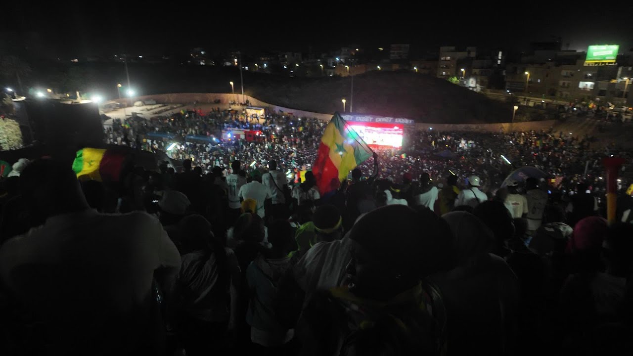 Une ambiance irréelle au Monument de la Renaissance 🇸🇳 | Sénégal vs Maroc