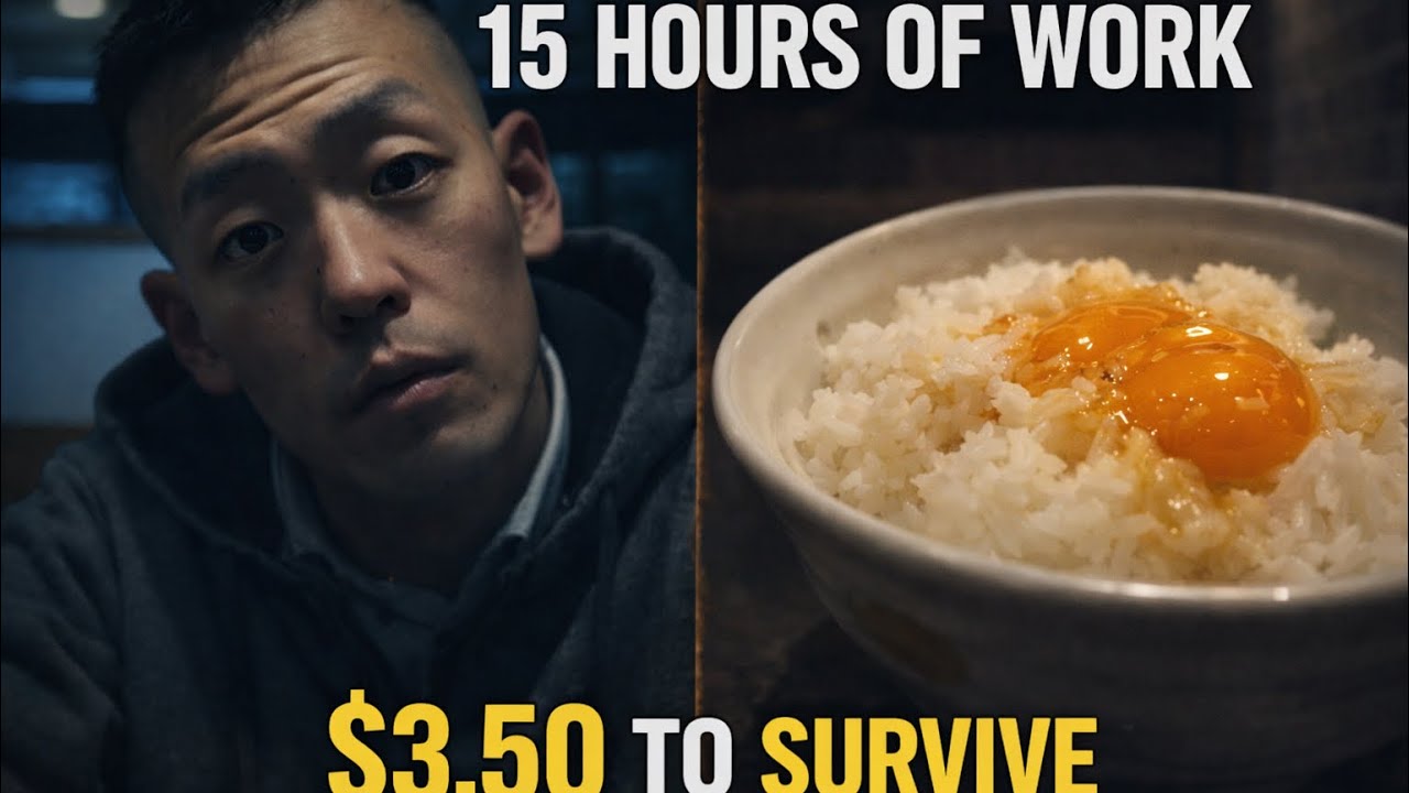 YOU EAT RAW EGGS?! 🇯🇵 $3.50 Tokyo Breakfast at 6:30 AM