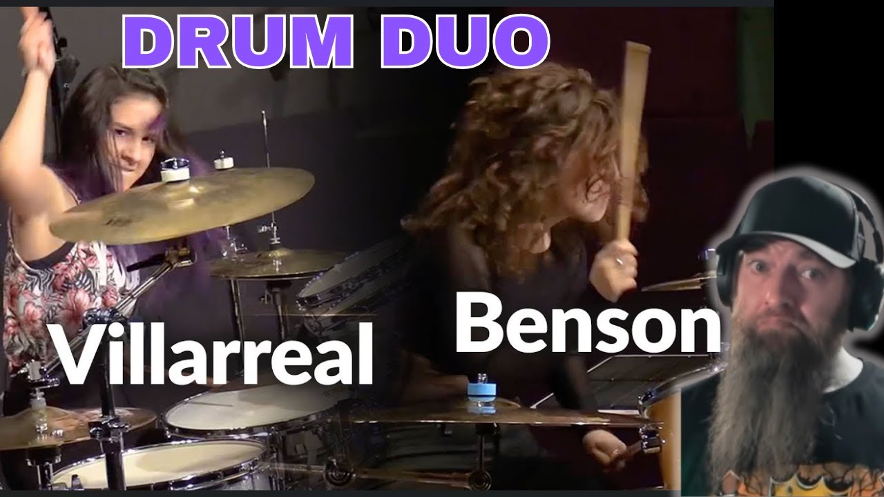 Paulina Villarreal (THE WARNING) &  Faith Benson Drum Duo!  MUSIC VIDEO REACTION!
