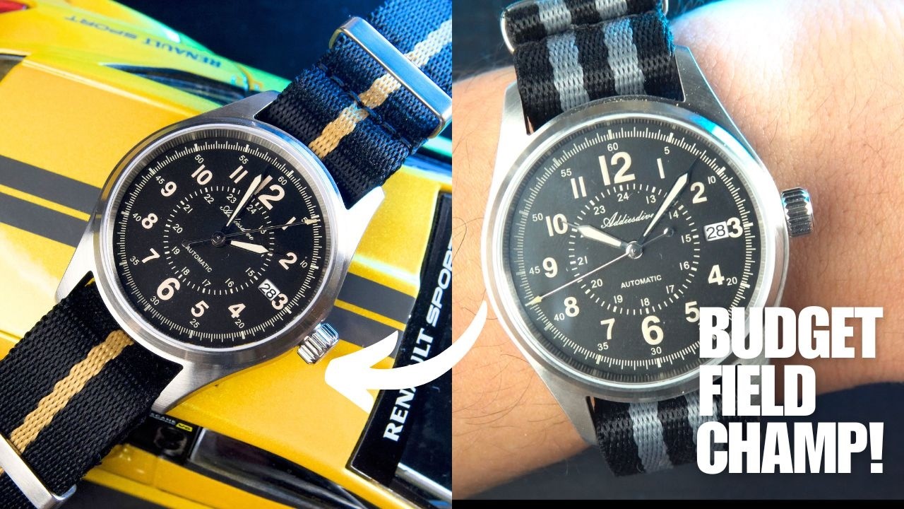 Addiesdive AD2074 Unboxing And Review - Best Military Field Watch Under 100 USD
