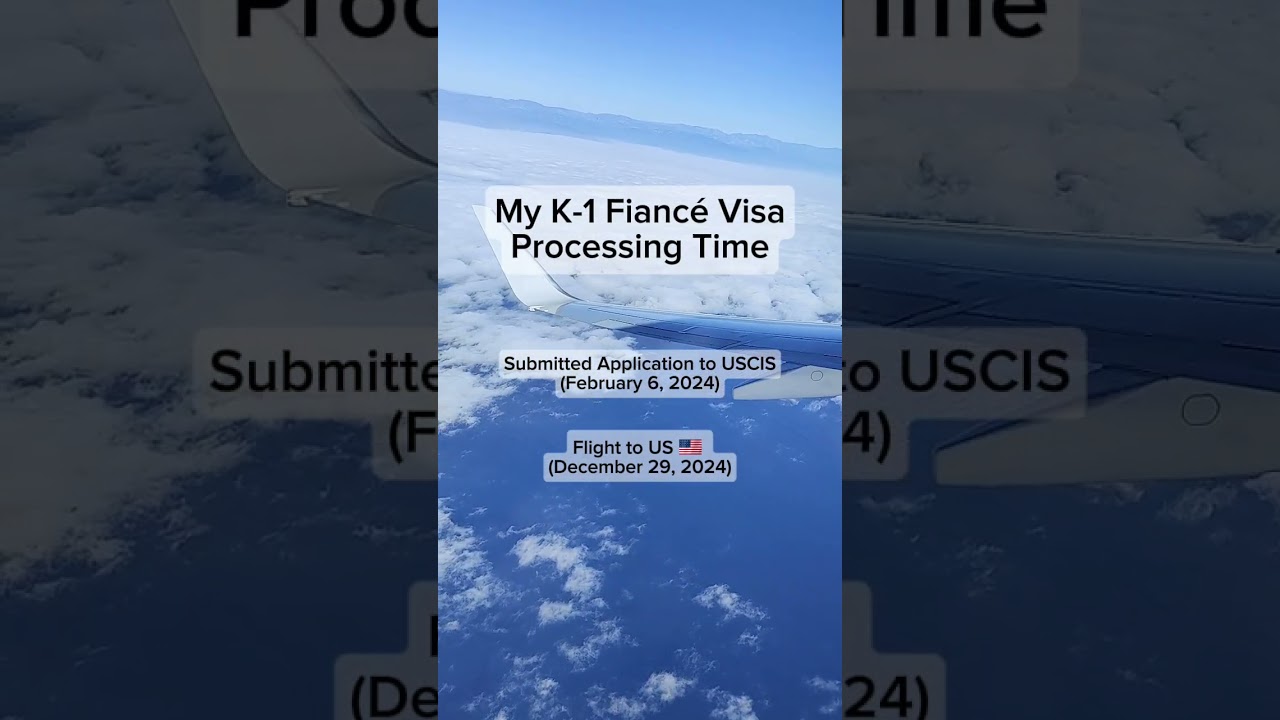 My K1 Visa Processing Time/ Took Only 10 Months! 