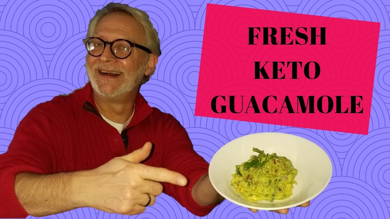 KETO FRESH GUACAMOLE! LCHF VEGAN MEXICAN DELICIOUSNESS