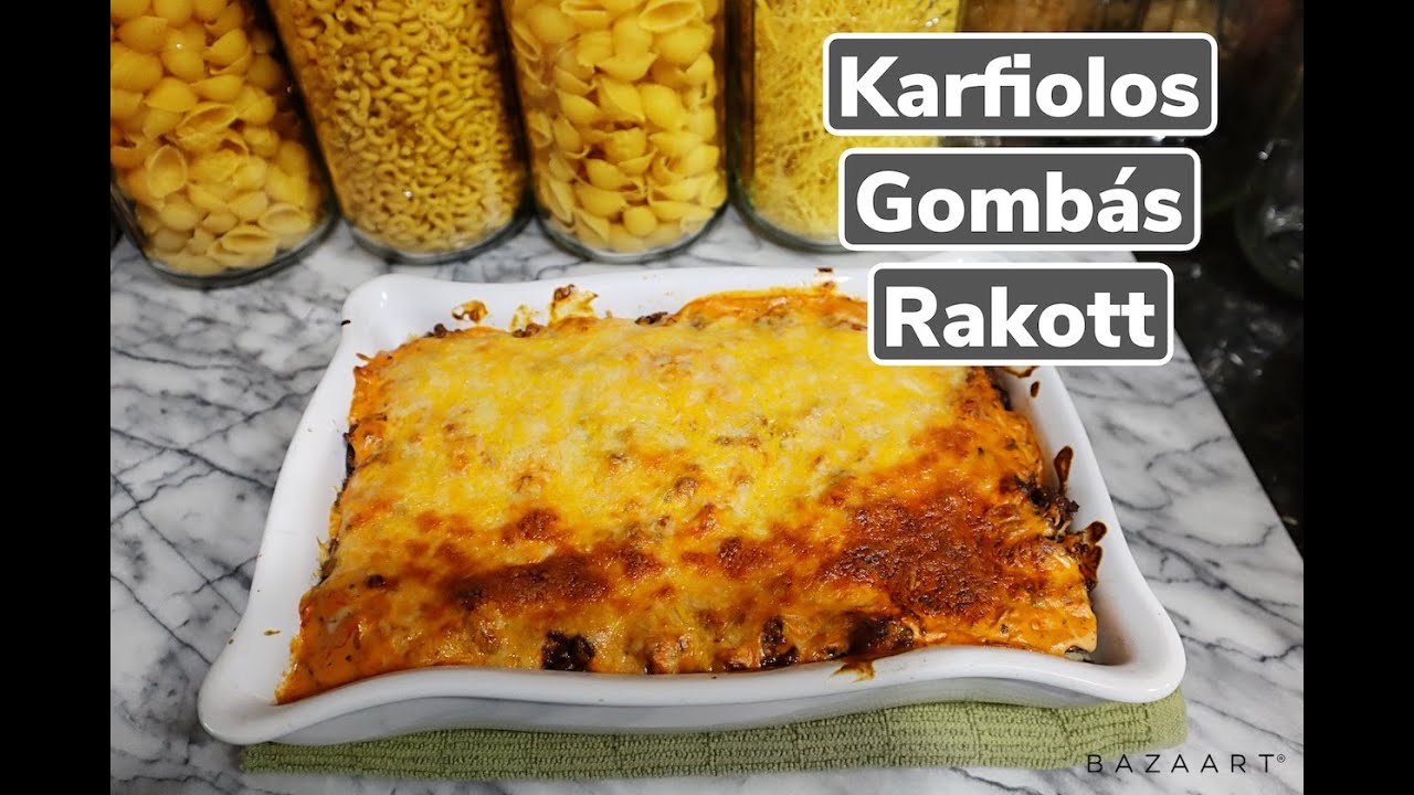 Karfiol Gombás Casserole 