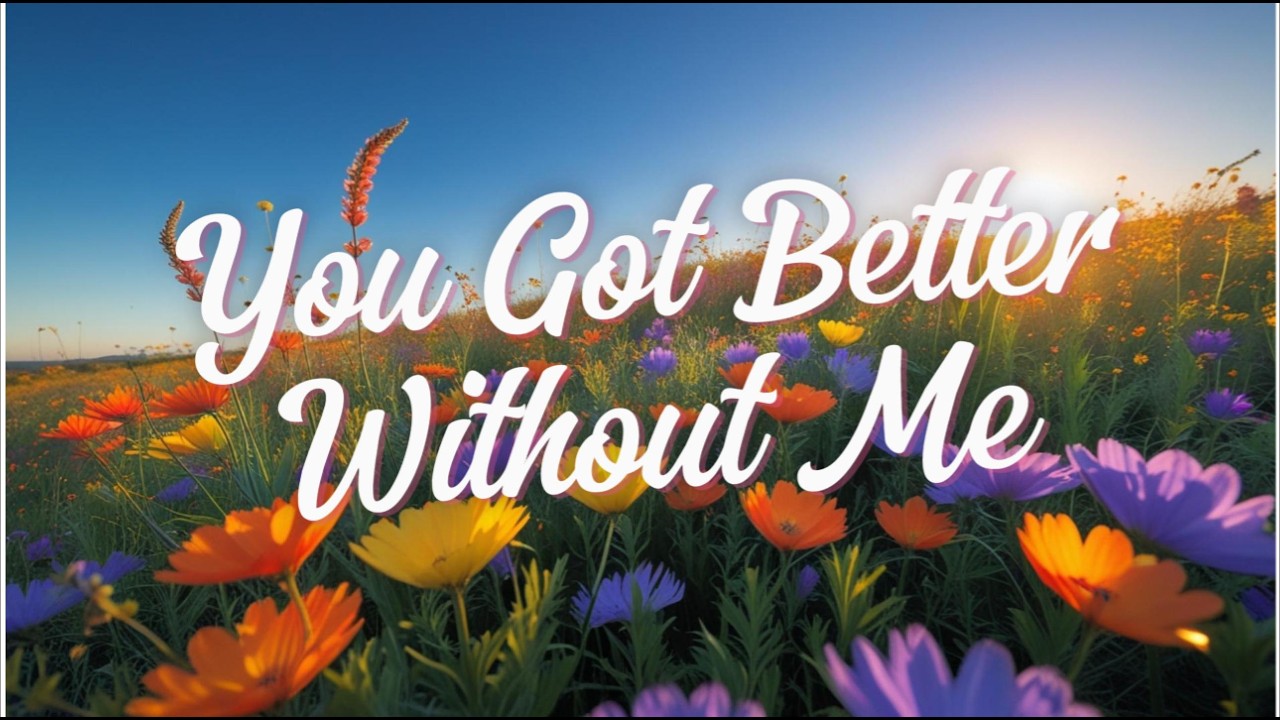 You Got Better Without Me