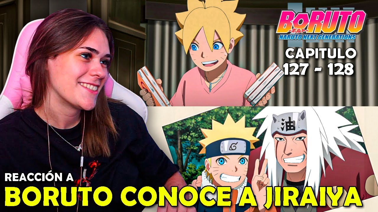 BORUTO MEETS JIRAIYA 🥺 | REACTION TO BORUTO FOR THE FIRST TIME ( 127 - 128 )