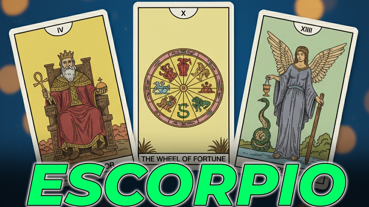 Escorpio 🦂 La pasión sigue encendida… pero la desconfianza ya empezó a arder también 🕯️