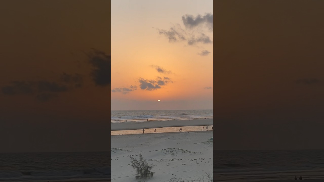 Goa beach sunset #goa