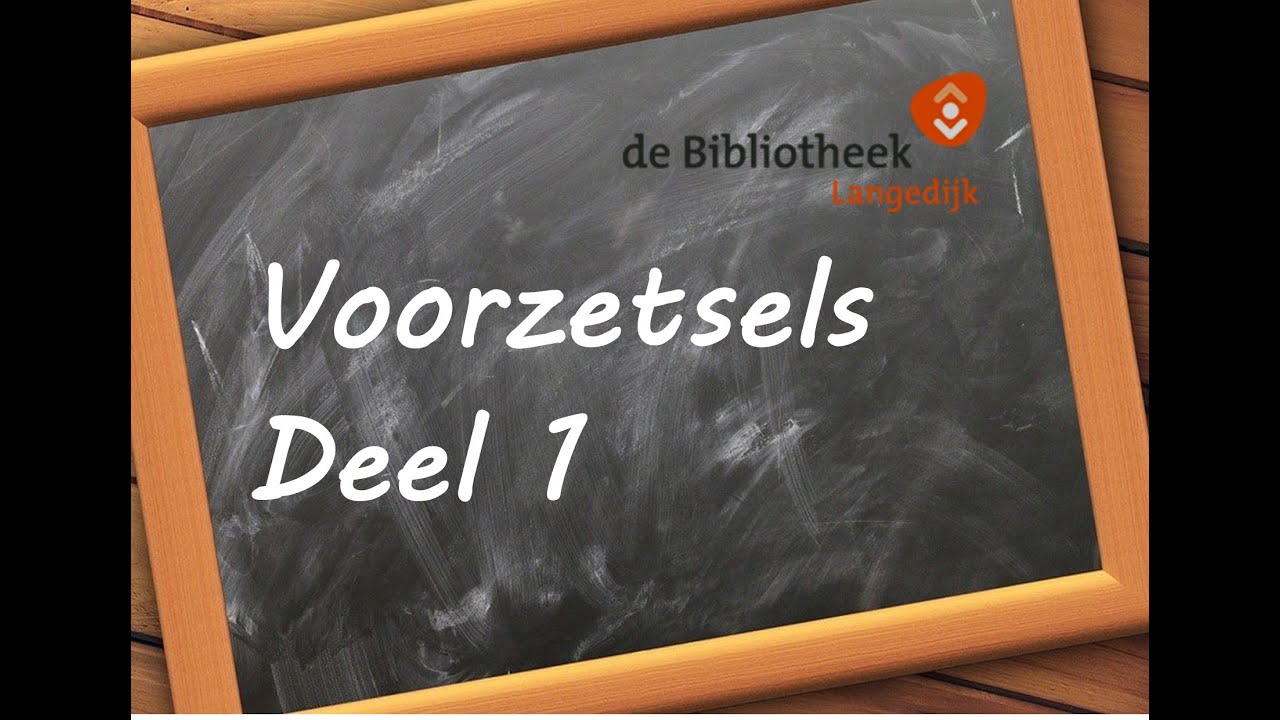 Taaltip over de voorzetsels