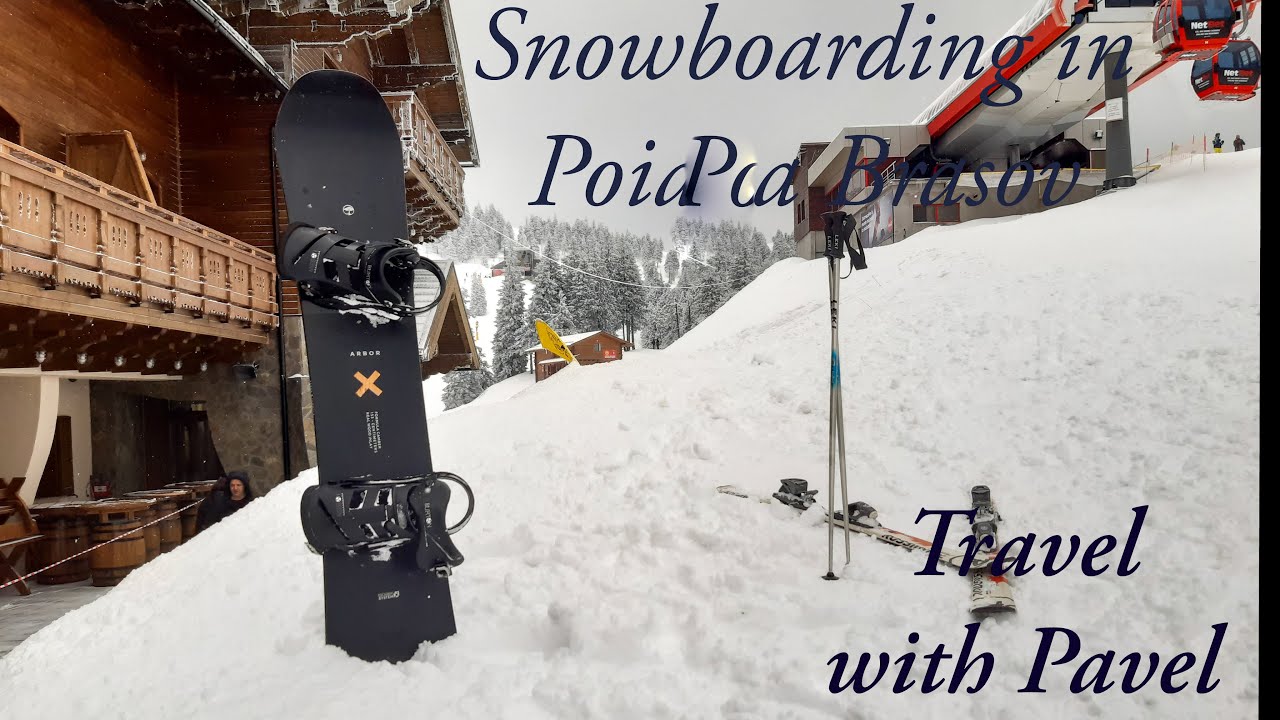 Snowboarding at Poiana Brasov, Romania