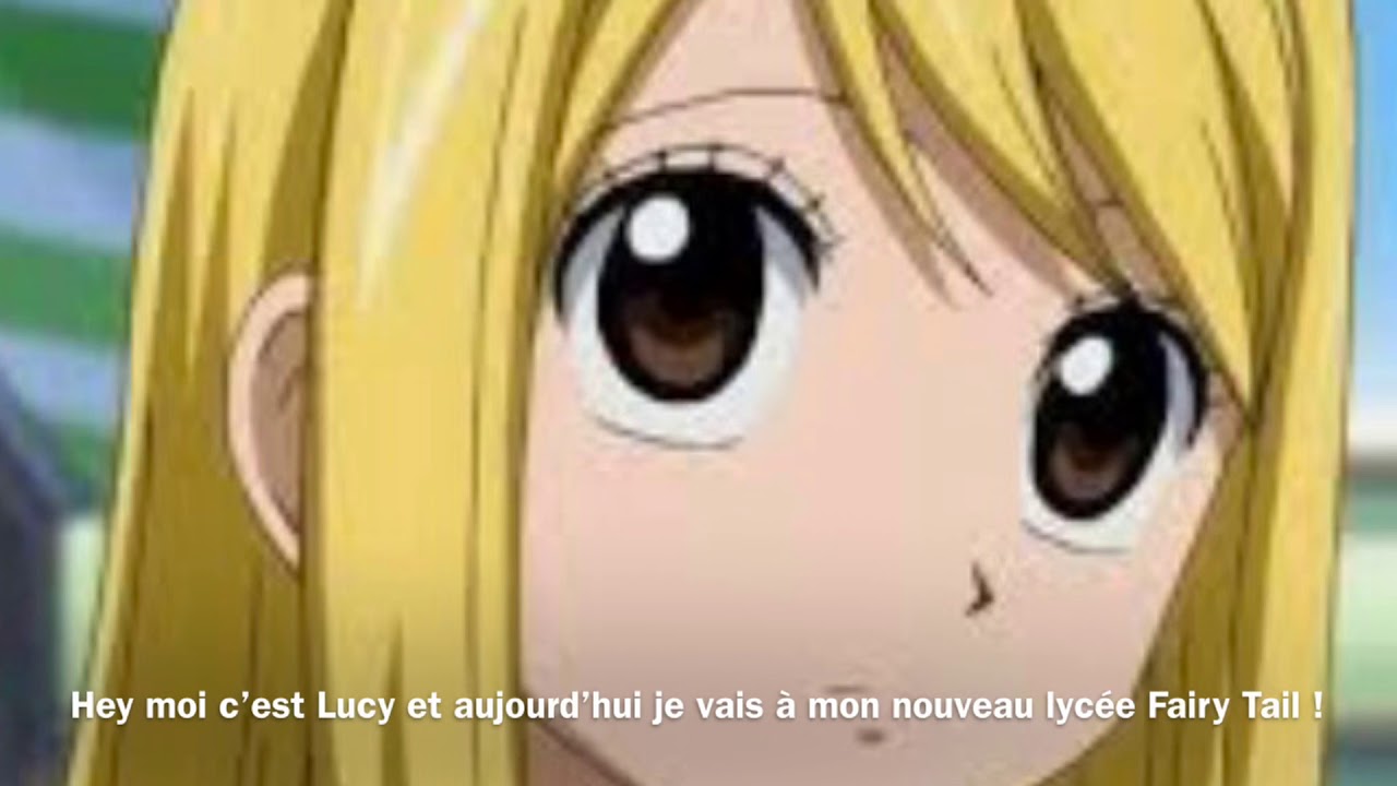 Fairy Tail Fiction Nalu-Le lycée des fées-1