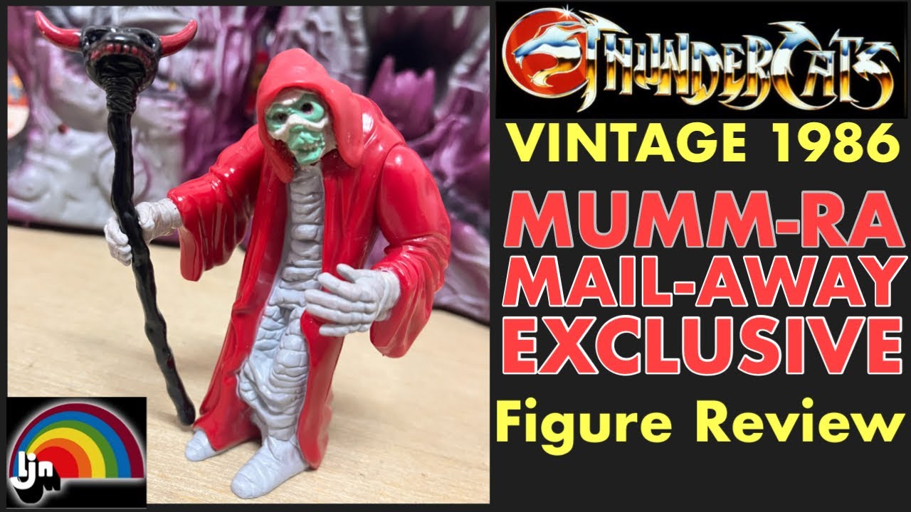 THUNDERCATS Vintage 1986 MUMM-RA Mail-Away Exclusive Review - Mummy In Your Mailbox!