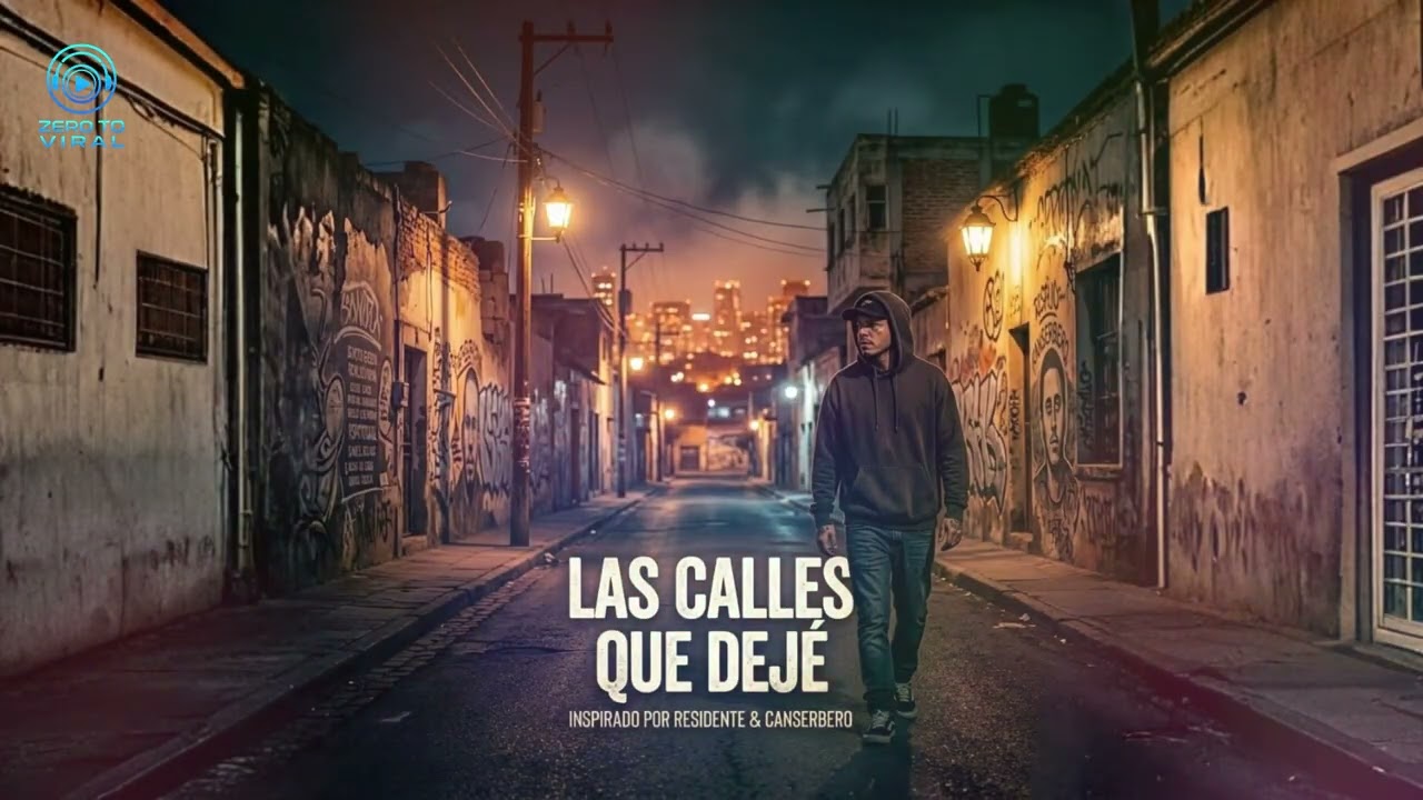 Las Calles Que Dejé (Video Oficial) IA estilo Residente y Canserbero (Lyric)