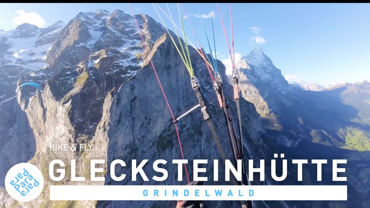 Hike & fly Glecksteinhütte to Grindelwald, Switzerland, September 2024