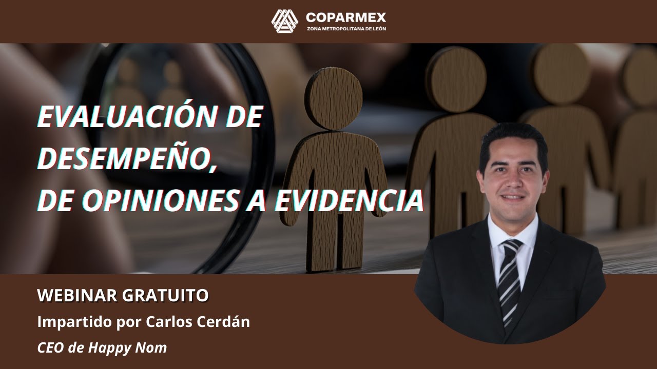 Webinar Gratuito | Evaluaci&oacute;n de Desempe&ntilde;o: De Opiniones a Evidencia