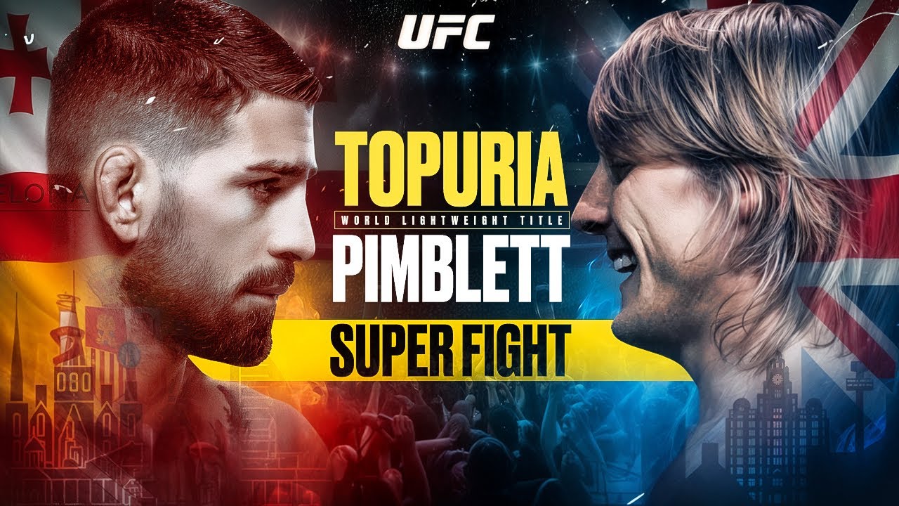 UFC 324 Илья Топурия против Пэдди Пимблетта &ndash; эпическое промо
