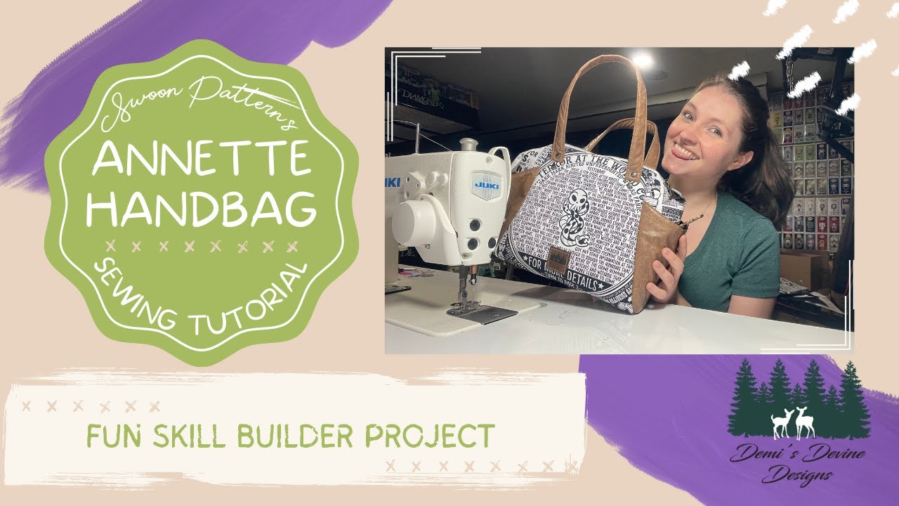 Perfect Everyday Handbag Pattern: The Annette by Swoon Patterns