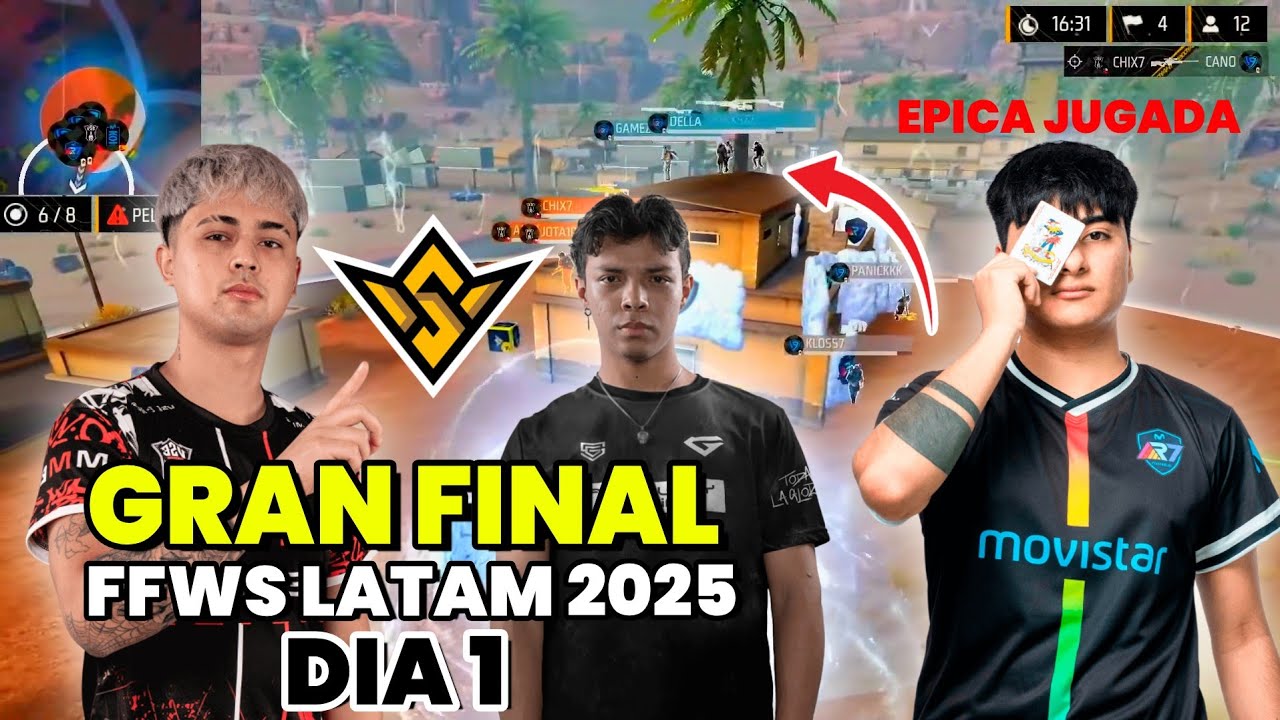 EPICA PELEA POR EL TOP 1 ! DIA 1 GRAN FINAL FFWS LATAM 2025