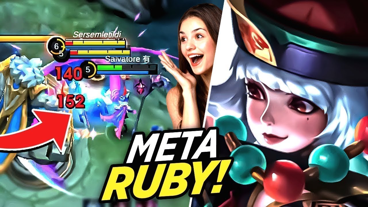 🔥 Ruby ÇOK VURUYORMUŞ!! Manyak ATIP TAŞIDIM!! | META RUBY | Salvatore MLBB