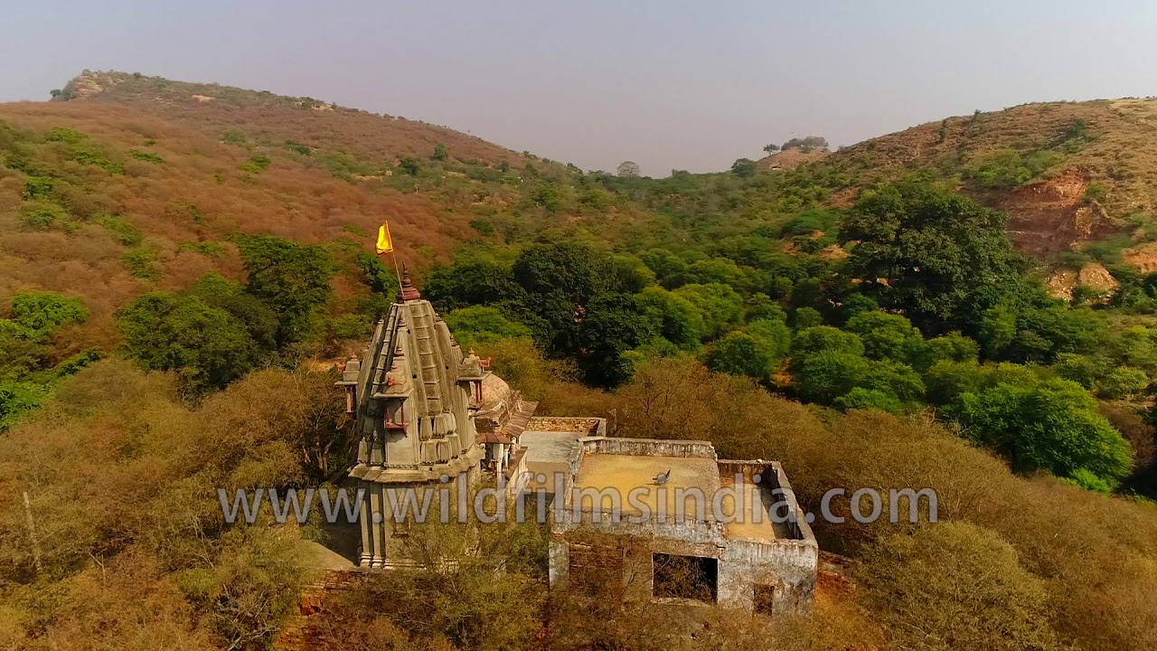 Shiva temple below Ramathra Fort in Rajasthan