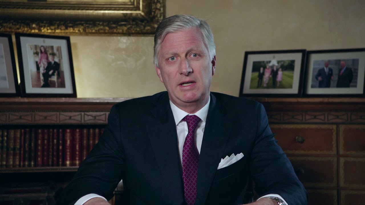 Belgian King Philippe on corona crisis (English subtitles)