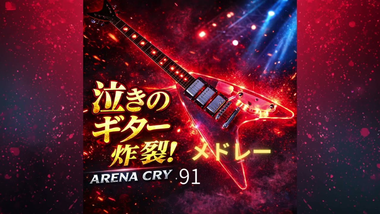 Into the Arena MSG風 Medley – Crying Guitar Anthem | Instrumental  14曲メドレー・泣きのギター｜Flying V インスト【91】