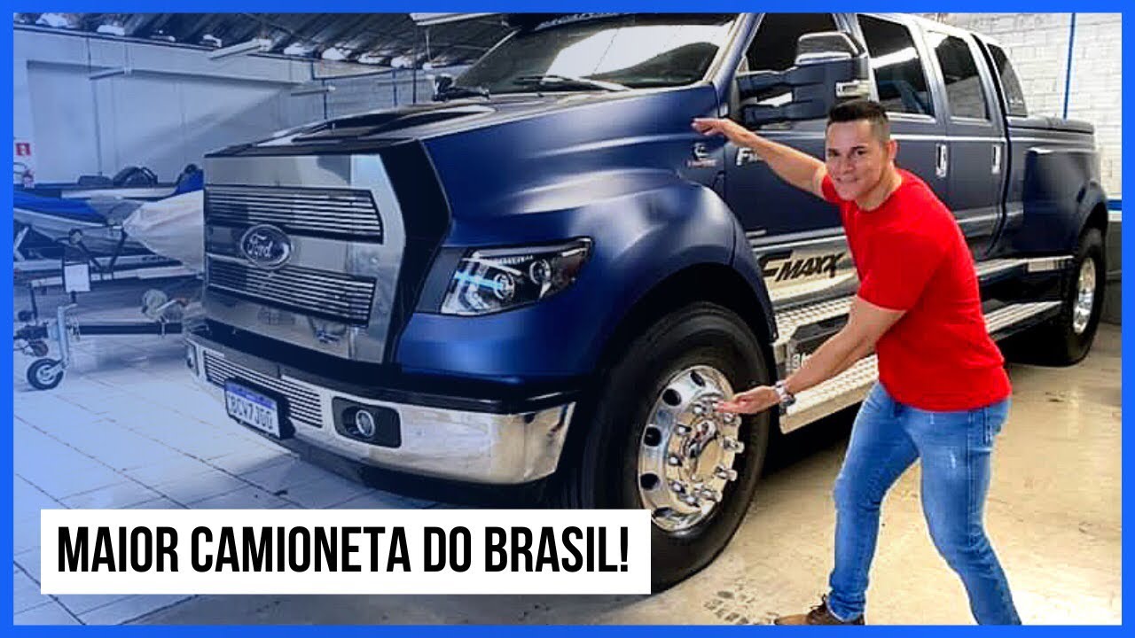 CONHECI A MAIOR CAMIONETA DO BRASIL! (F-MAXX)