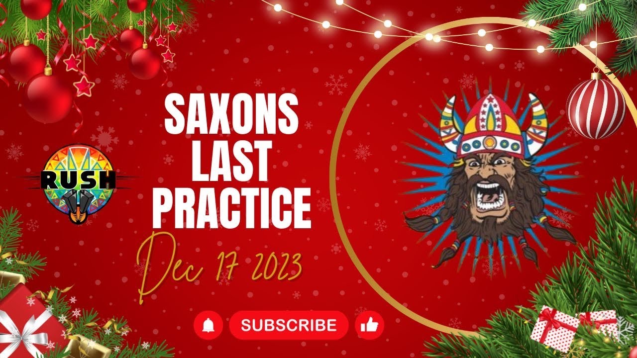 Saxons - Last Practice 2023