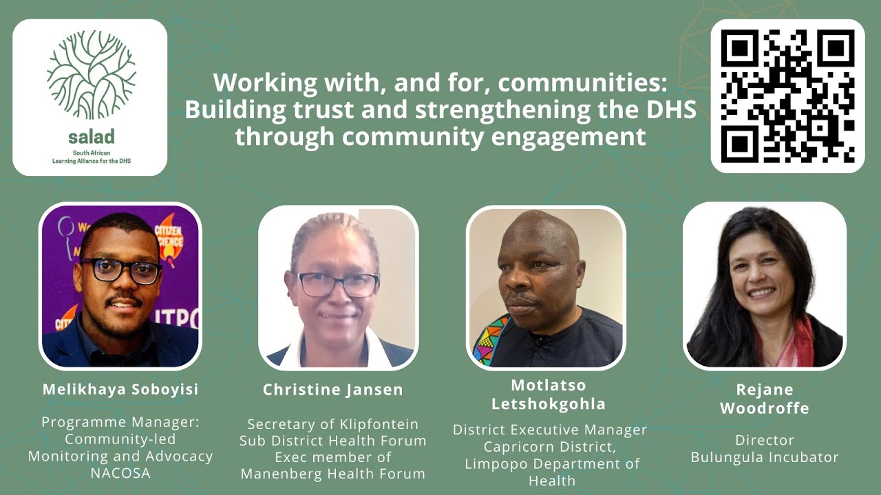 Working with, and for, communities Building trust and strengthening the DHS through community engage