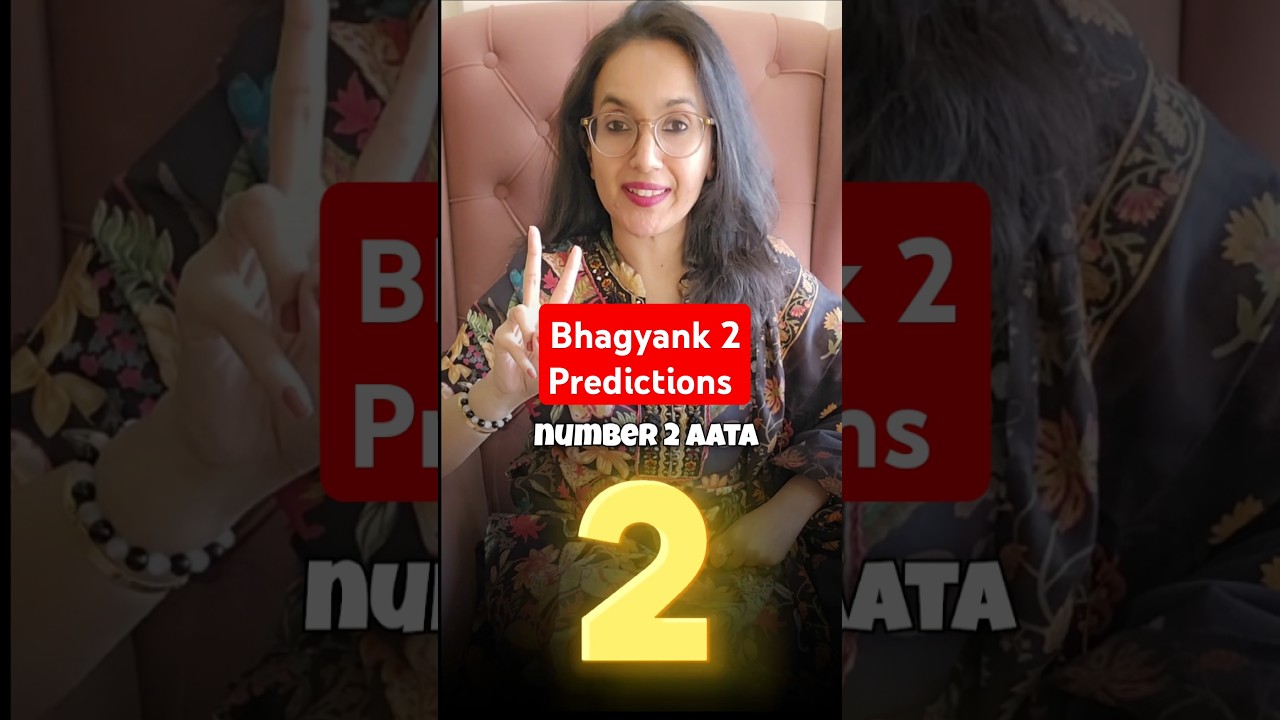 Bhagyank 2 Predictions | Numerology 2 #Numerology predictions #ankjotish #ankjyotish #jyotish