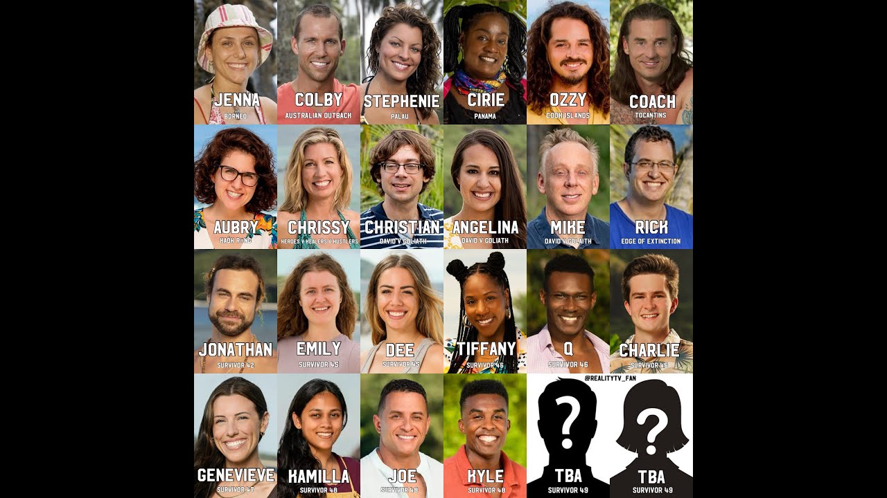 Reacting To The Survivor 50 Cast Reveal | Snuffing Torches