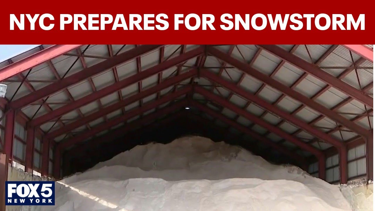 NYC prepares for weekend snowstorm