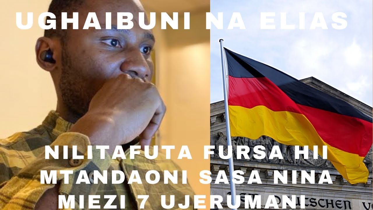 Nilitafuta mwenyewe mtandaoni fursa hii /Sasa niko Germany