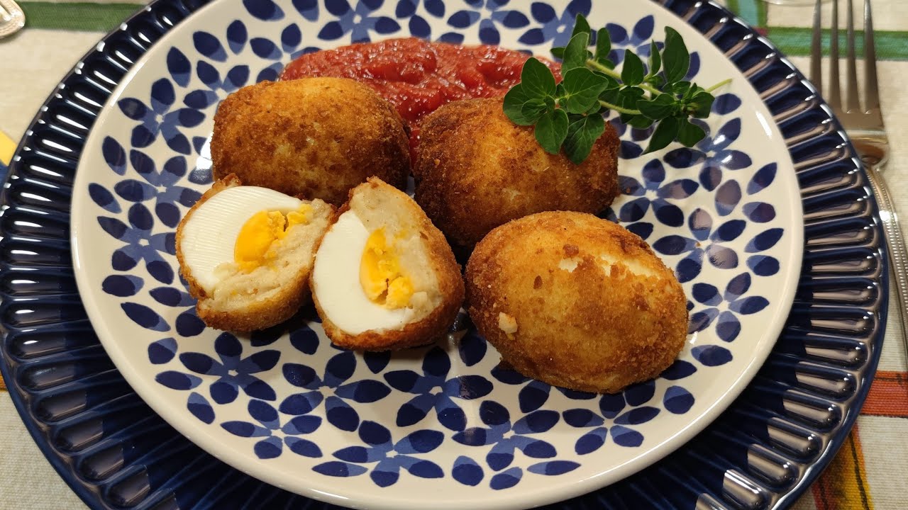 Huevos a la Bechamel