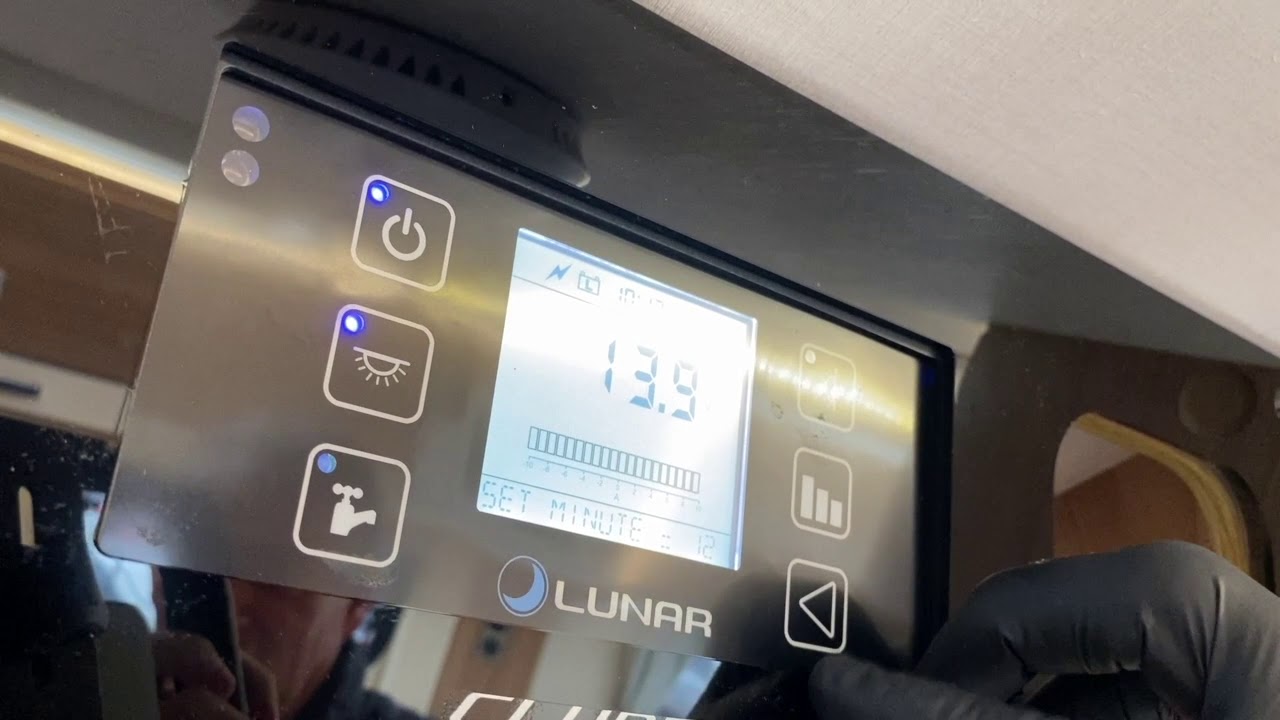 Lunar control panel demonstration