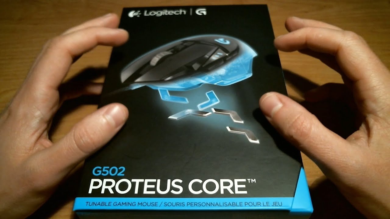 ASMR Whisper: Logitech G502 Proteus Core Gaming Mouse Unboxing