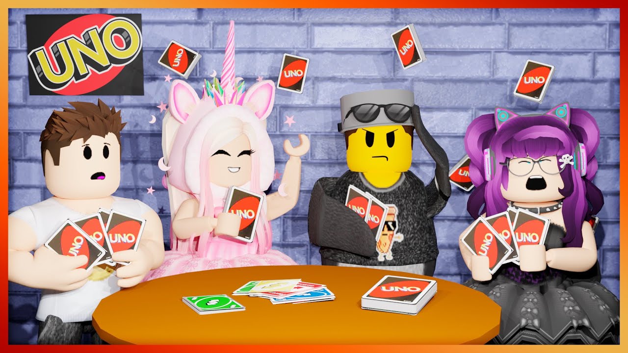 ¡Jugamos UNO! No creerás lo que hice al final... (en serio, no es clickbait xD) #TeamGritón 🃏 ROBLOX