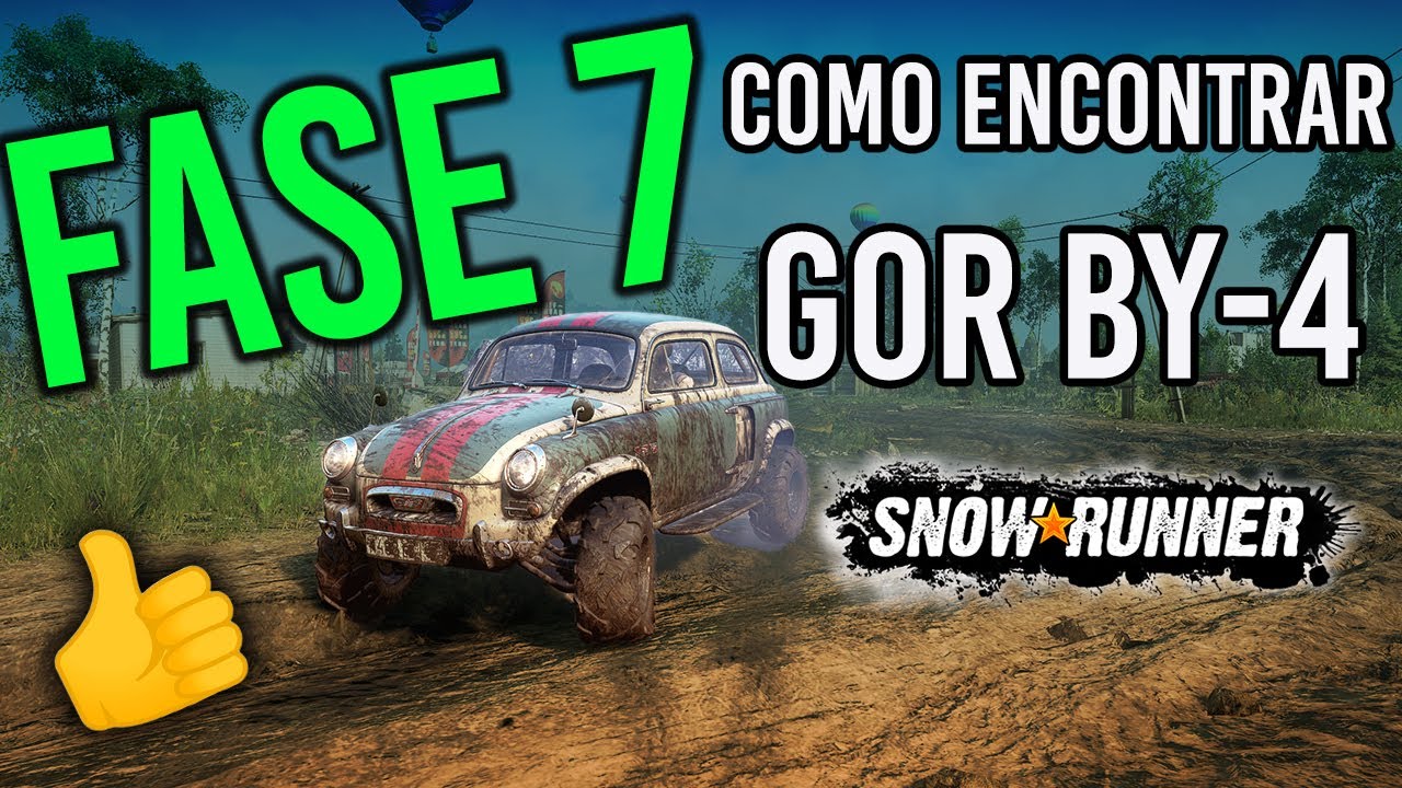 FASE 7!! TENNESSEE!! COMO ENCONTRAR EL GOR BY-4 / BUGGY SNOWRUNNER (4k 60FPS)