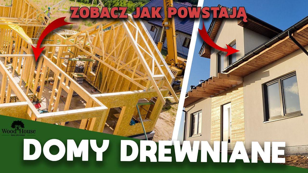 Zobacz jak powstają DOMY DREWNIANE! Wood-House Czaplinek