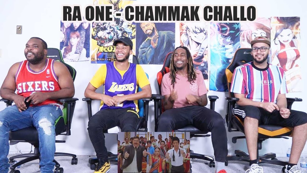 CHAMMAK CHALLO | Ra One | SRK | Song REACTION!
