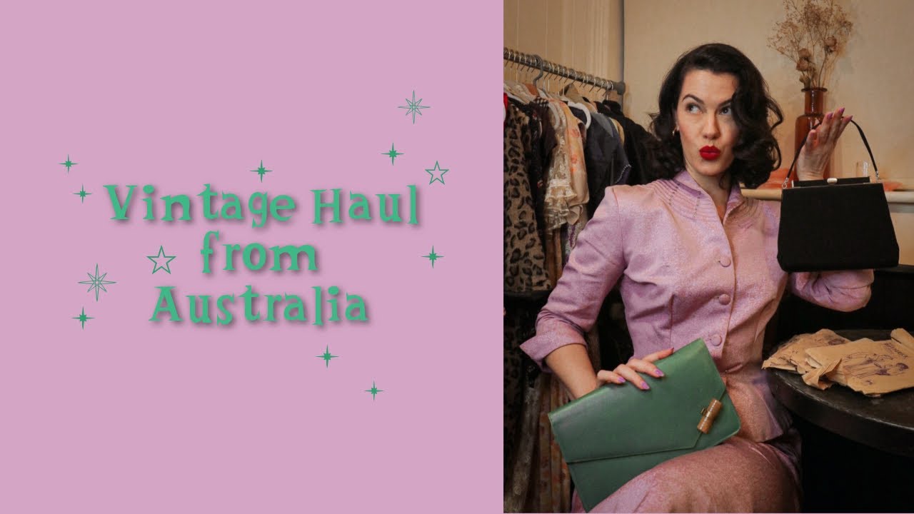 (Another) Vintage Haul From Australia ⎢ VINTAGE TIPS & TRICKS