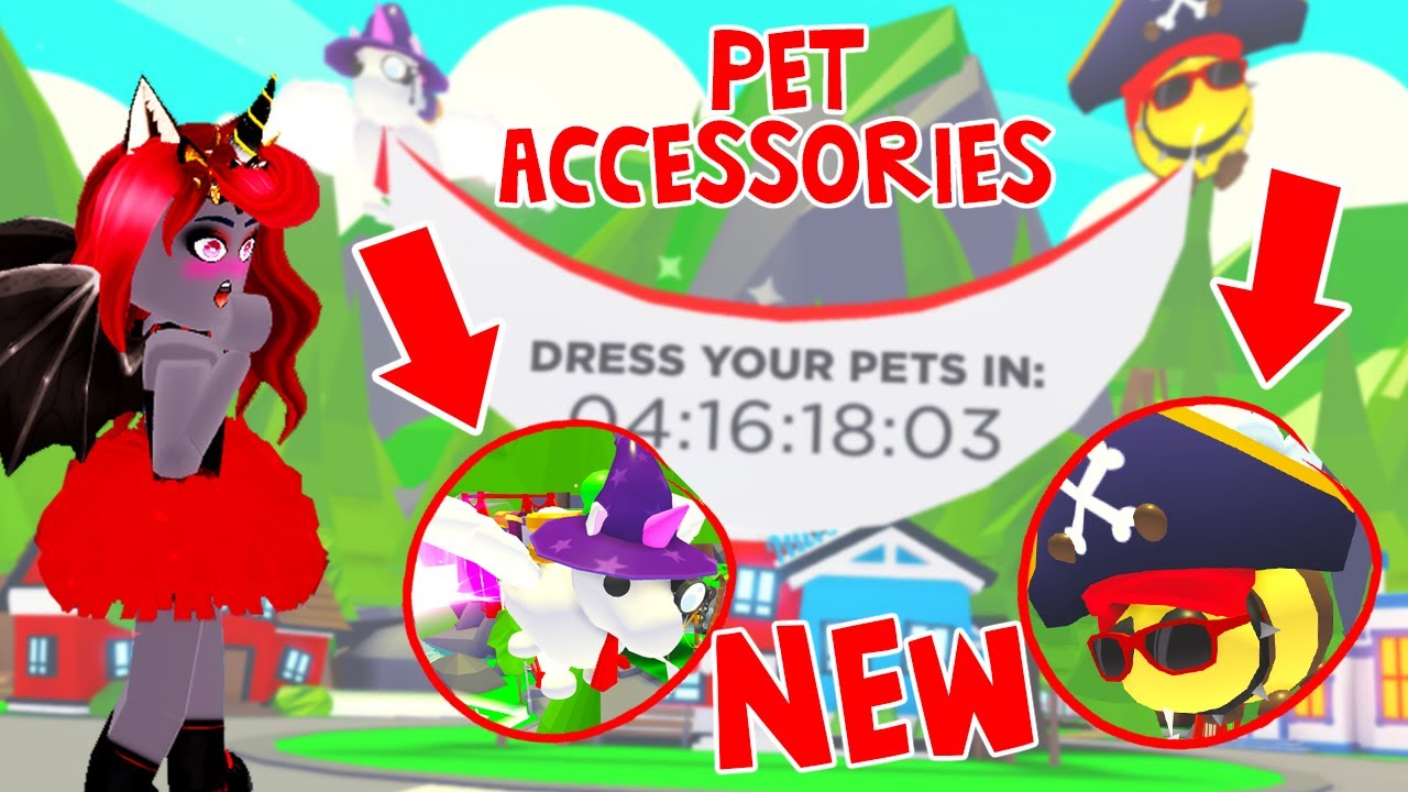 BRAND NEW Pet Accessories In Adopt Me! (Roblox)