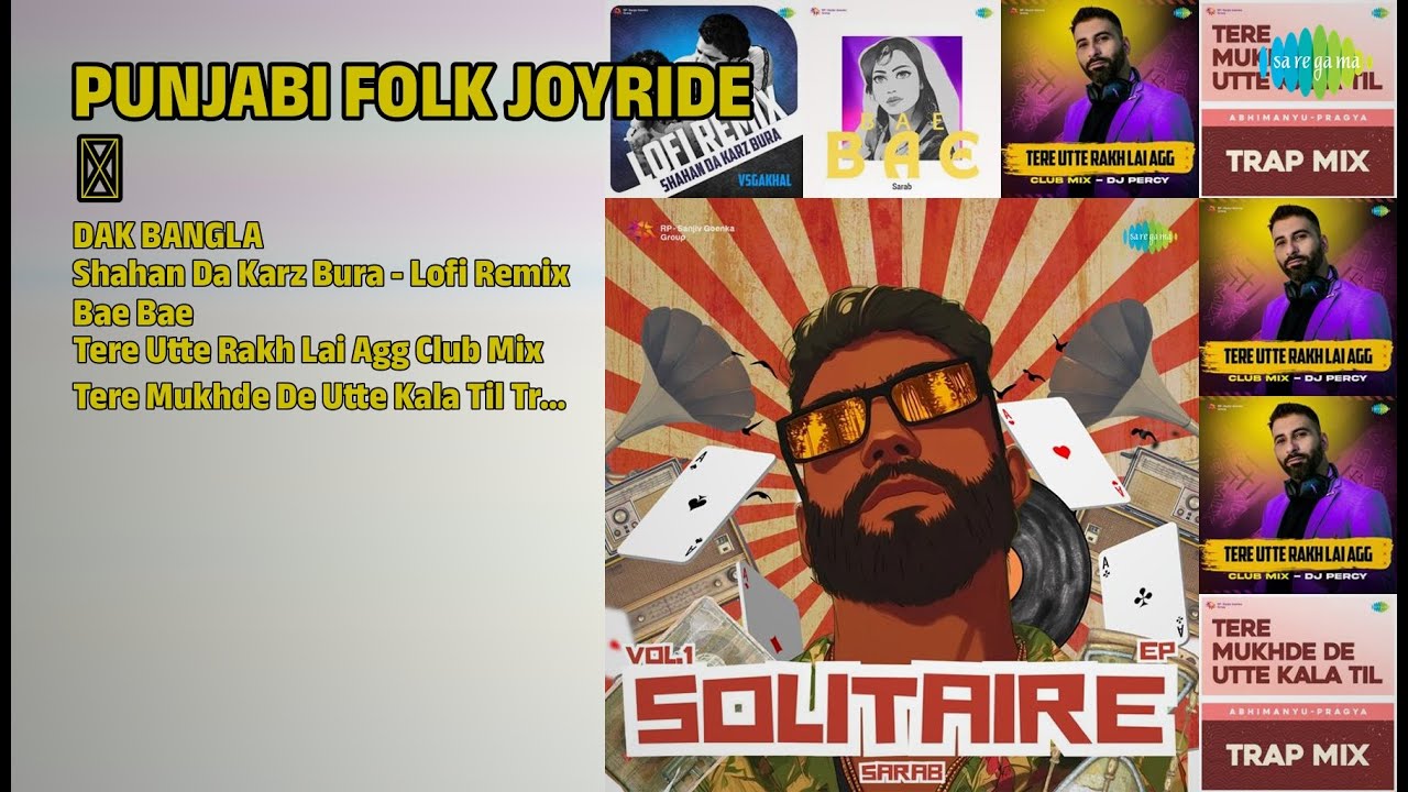 Punjabi Folk Rhythms ❤️ | Lakhwinder Lucky Songs | DAK BANGLA | Shahan Da Karz Bura  Lofi Remix