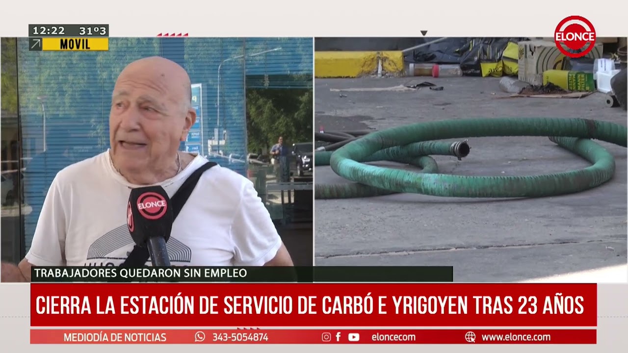 Cierra la estaci&oacute;n de servicio de Carb&oacute; e Yrigoyen tras 23 a&ntilde;os - Elonce