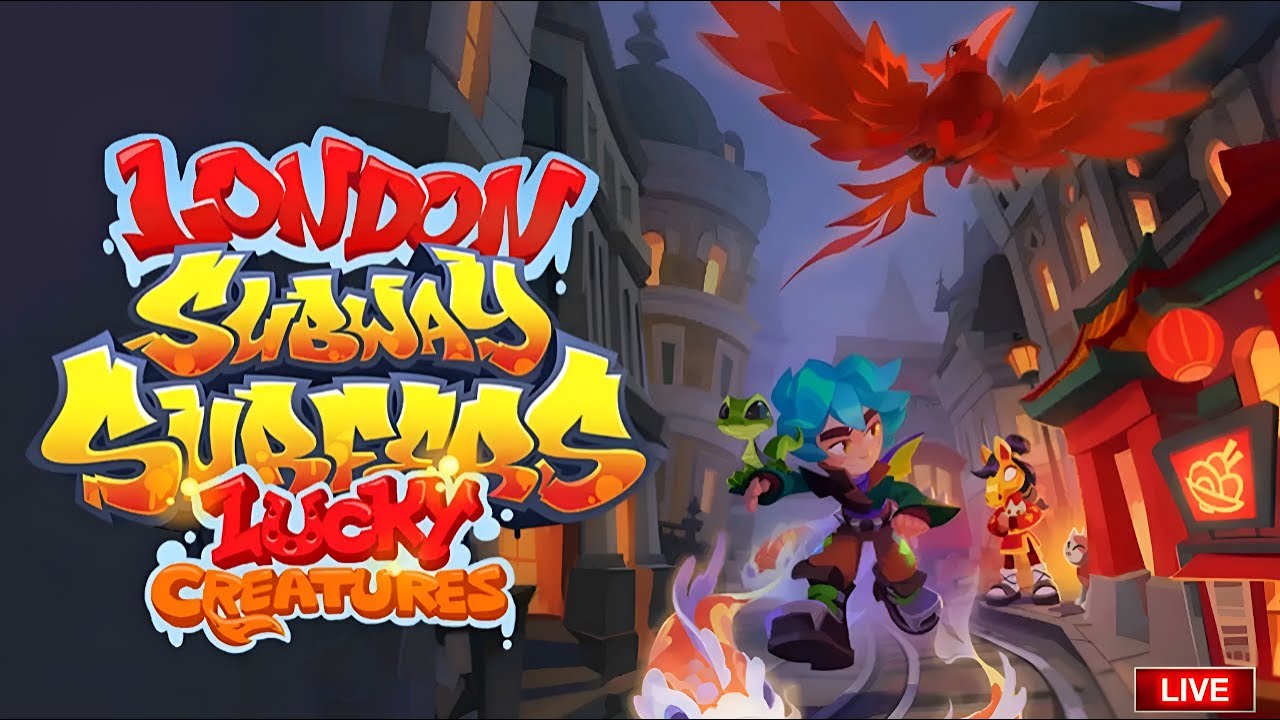 Subway Surfers London Lucky Creatures #subwaysurfers #shorts #live #gaming