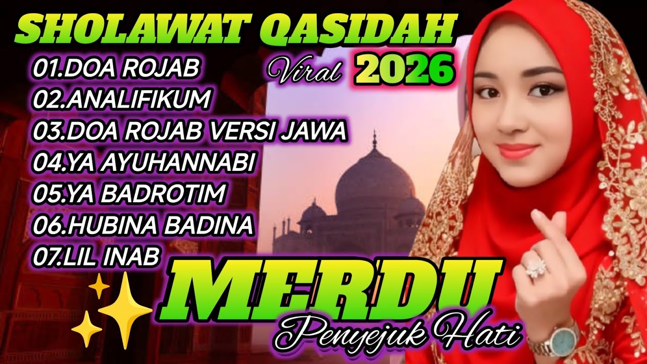 KOLEKSI TERMAHALL QASIDAH GAMBUS TERPOPULER 2026 SHOLAWAT MERDU PENYEJUK HATI ❤️