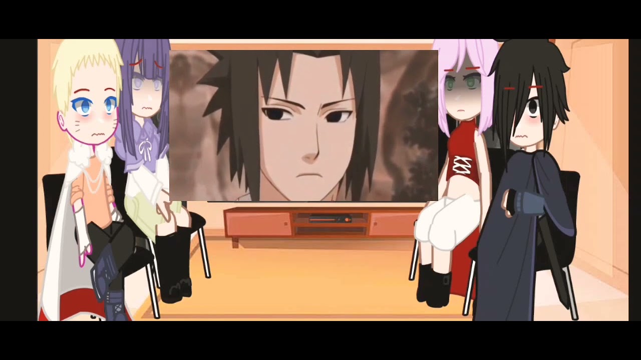 °Naruhina y SasuSaku reaccionan al sasunaru° | Mi Au | pedido | 1/2?