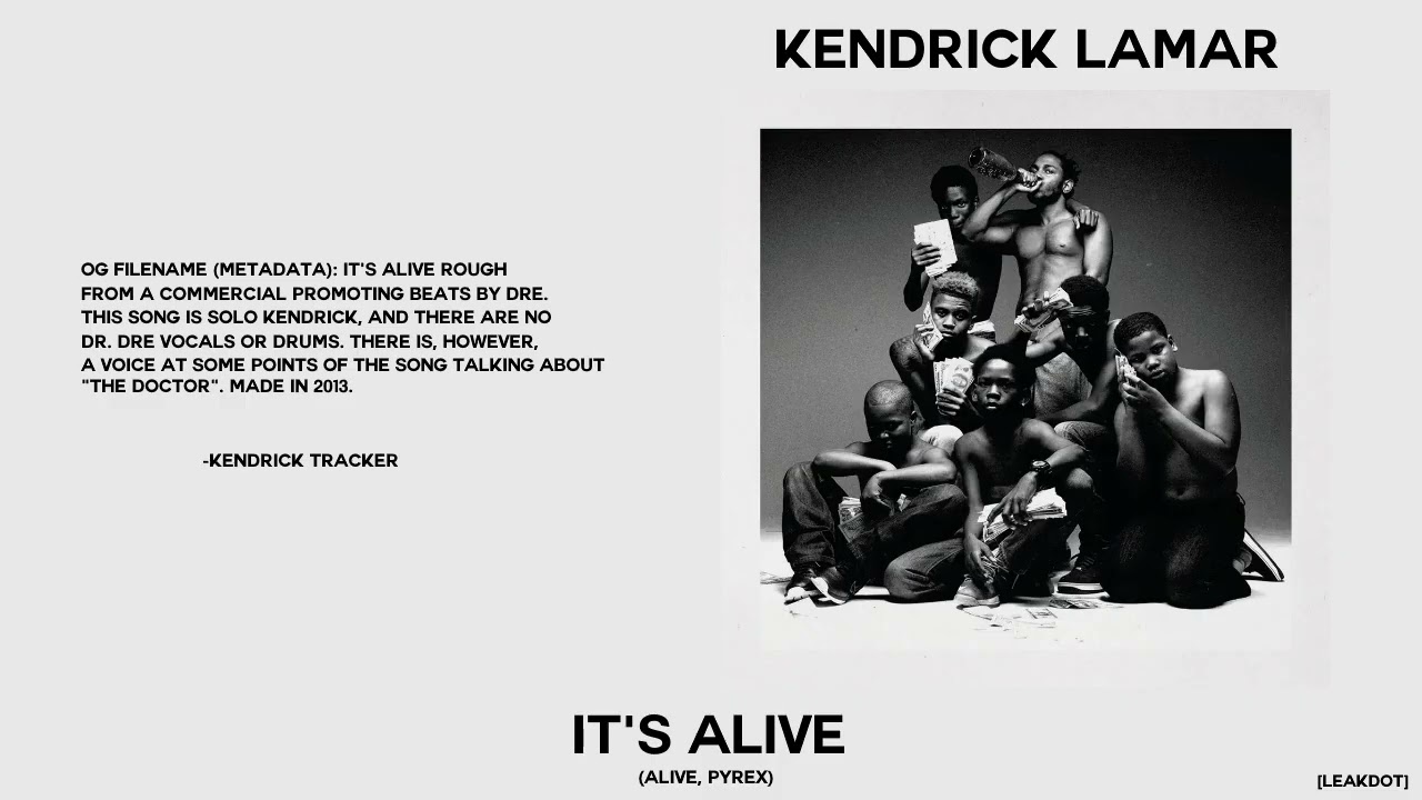 Kendrick Lamar - It's Alive